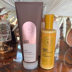 Coco Shea Rich Moisture Lotion & Wash Set